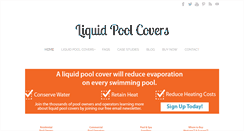 Desktop Screenshot of liquidpoolcovers.com